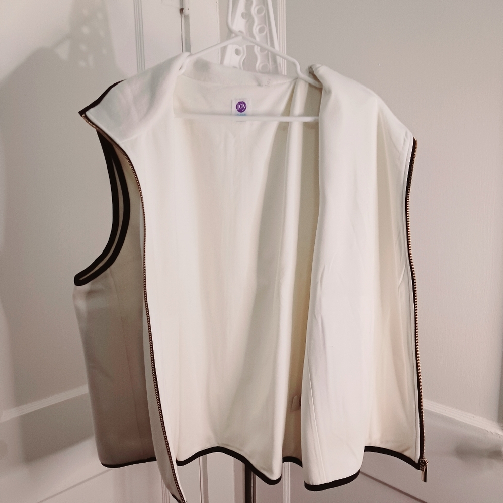 Joy Clean Boss Lightweight Vest SZ 1X NWT - Picture 5 of 8